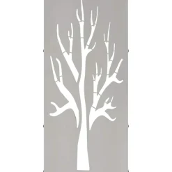 vidaXL Leñero 40x30x80 cm Acero inoxidable Clearance