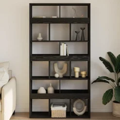 vidaXL Estanterías-Librería 2 pcs 100 x 33 x 187,5 cm