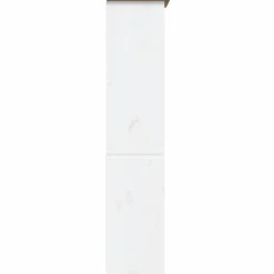 vidaXL Estanterías-Librería BODO 5 estantes madera maciza pino marrón 82x40x173 cm