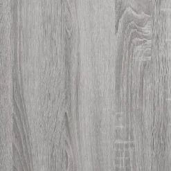 vidaXL Librería de 3 estantes madera 100x33x108,5 cm Gris sonoma Discount