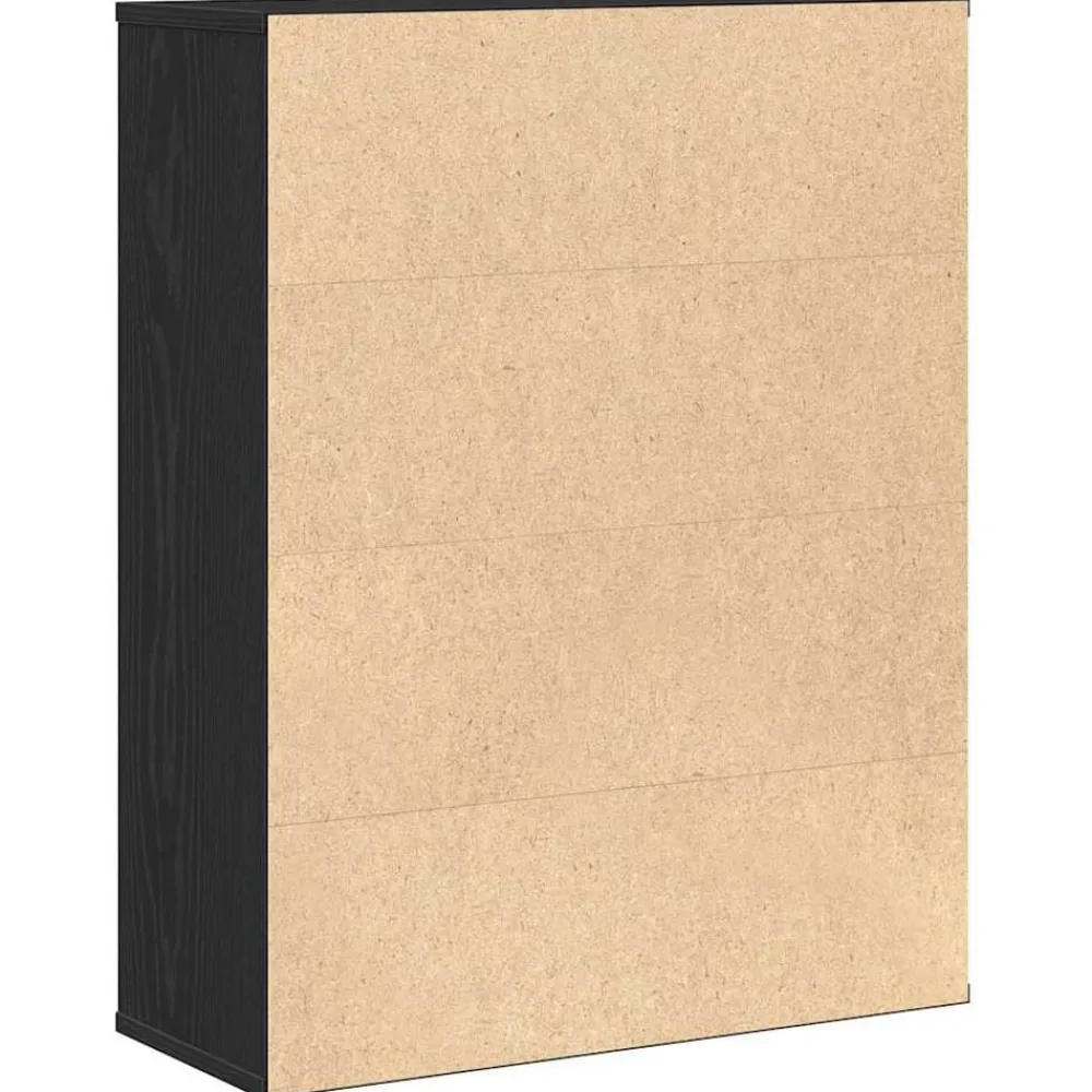 vidaXL Estanterías-Librería de madera contrachapada roble 60x24x76,5 cm