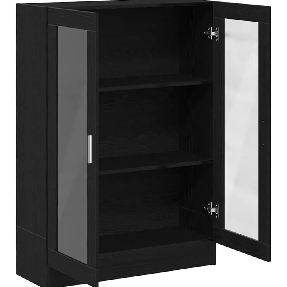 vidaXL Estanterías-Librería de 82,5x30,5x115 cm Madera de ingeniería