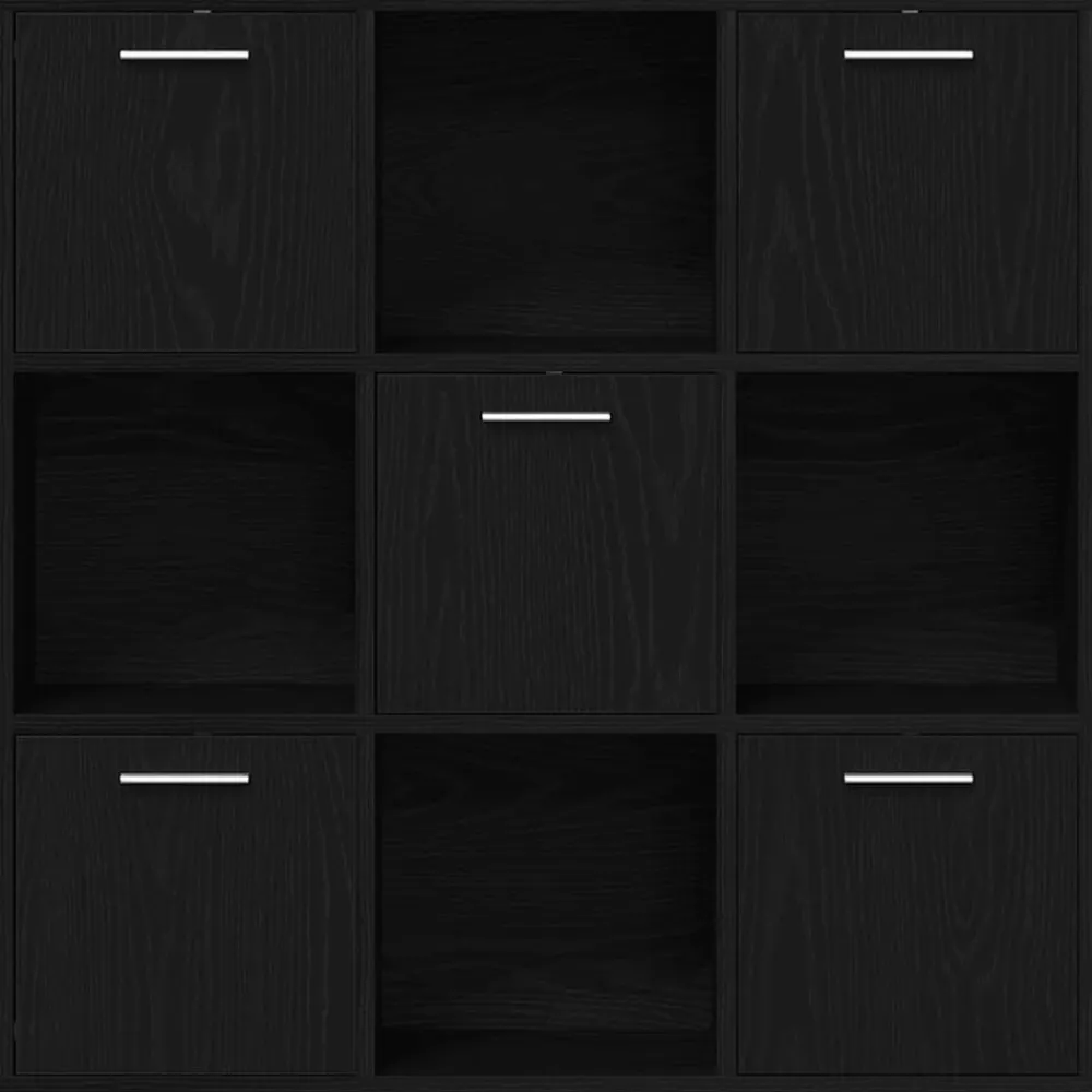 vidaXL Estanterías-Librería de 90x28x90 cm Madera de ingeniería