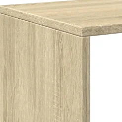 vidaXL Librería divisor 3 niveles madera 99x29x99 cm Roble Sonoma Clearance