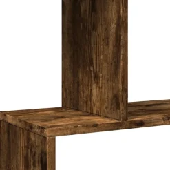 vidaXL Estanterías-Librería divisora 6 niveles madera 70x24x193 cm