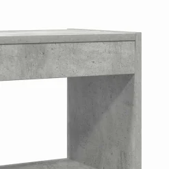 vidaXL Librería Gris Concreto 80 x 30 x 198 cm Madera de ingeniería Gris hormigón Discount