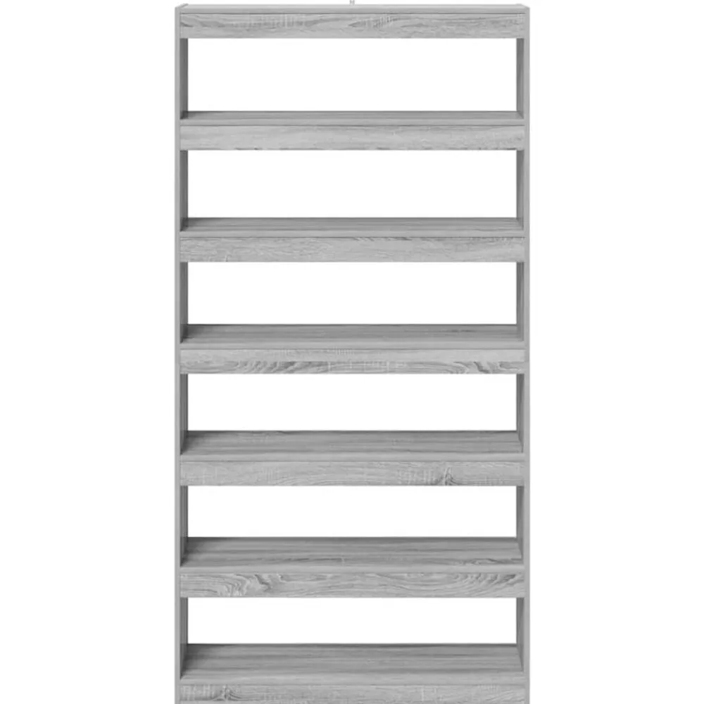 vidaXL Estanterías-Librería 100 x 30 x 198 cm Madera de ingeniería