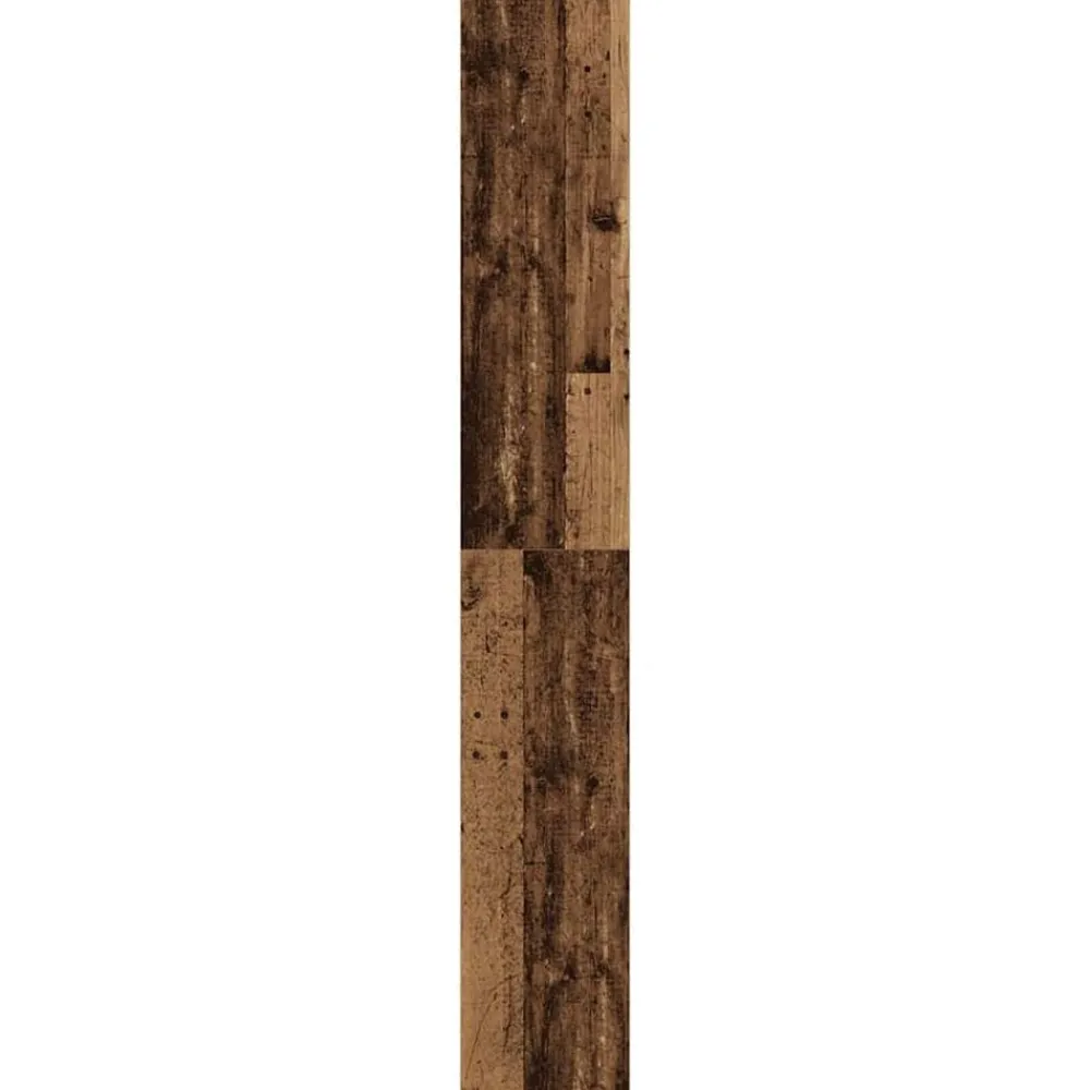 vidaXL Estanterías-Librería Madera vieja 80 x 30 x 198 cm Madera de ingeniería