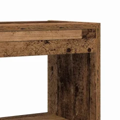 vidaXL Estanterías-Librería Madera vieja 80 x 30 x 198 cm Madera de ingeniería