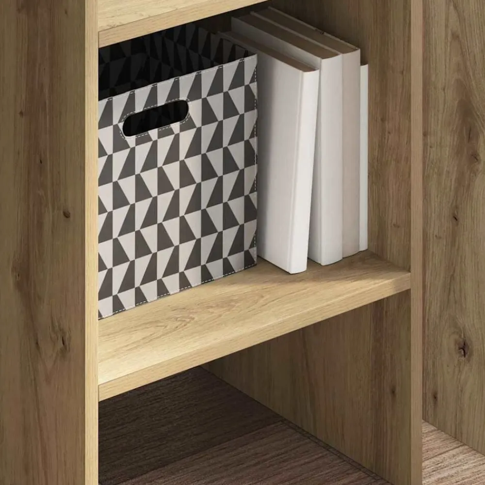 vidaXL Librería Roble artesanal 40 x 35 x 180 cm Madera de ingeniería Roble artisan Online
