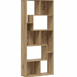vidaXL Librería 67x24x161 cm Madera de ingeniería Roble artisan Online