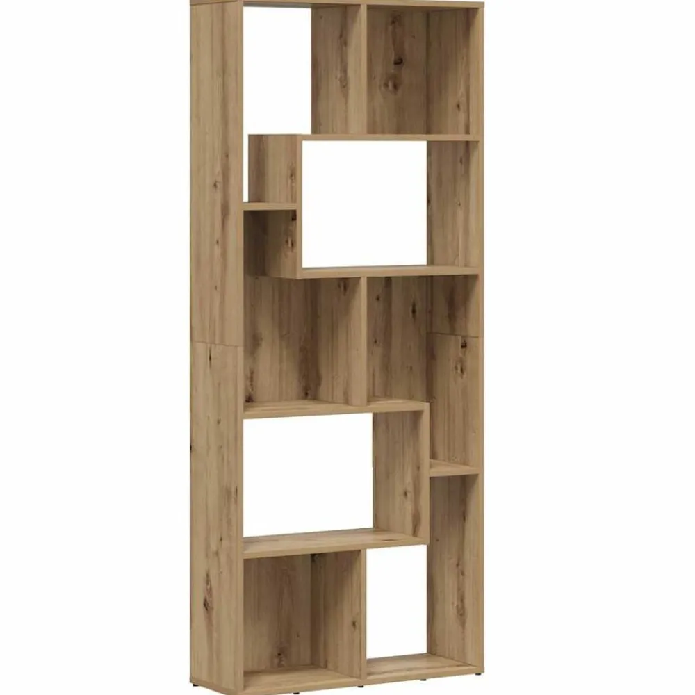 vidaXL Librería 67x24x161 cm Madera de ingeniería Roble artisan Online