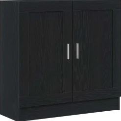 vidaXL Estanterías-Librería 82,5 x 30,5 x 80 cm Madera de ingeniería