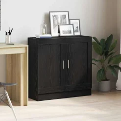 vidaXL Estanterías-Librería 82,5 x 30,5 x 80 cm Madera de ingeniería