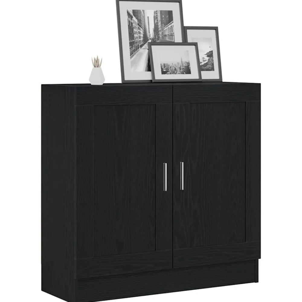vidaXL Estanterías-Librería 82,5 x 30,5 x 80 cm Madera de ingeniería