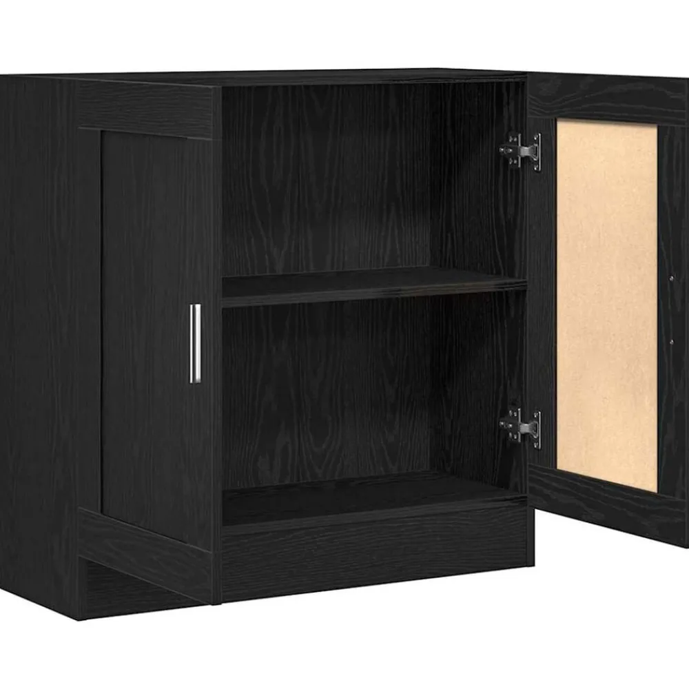 vidaXL Estanterías-Librería 82,5 x 30,5 x 80 cm Madera de ingeniería