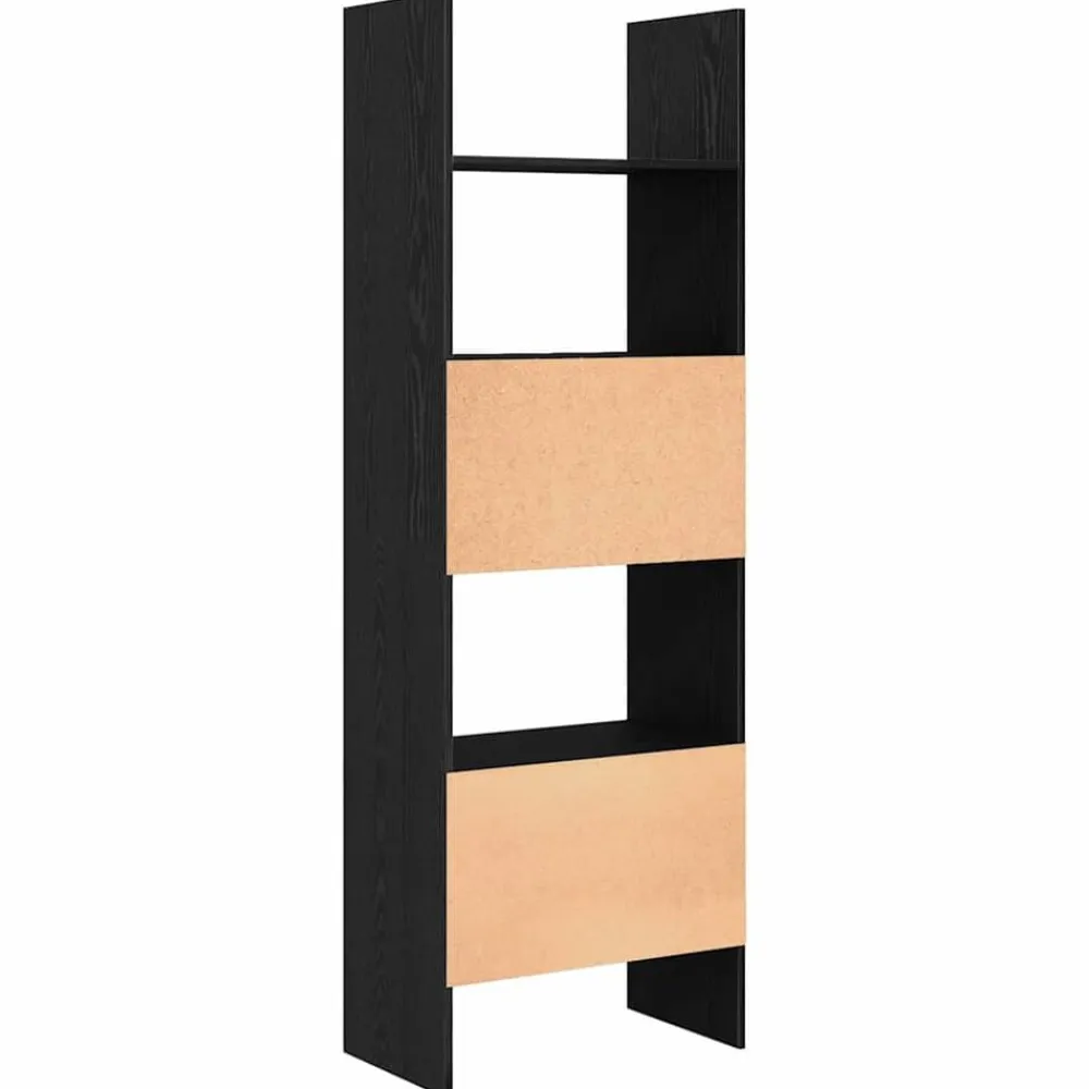vidaXL Estanterías-Librería 60 x 35 x 180 cm Madera de ingeniería