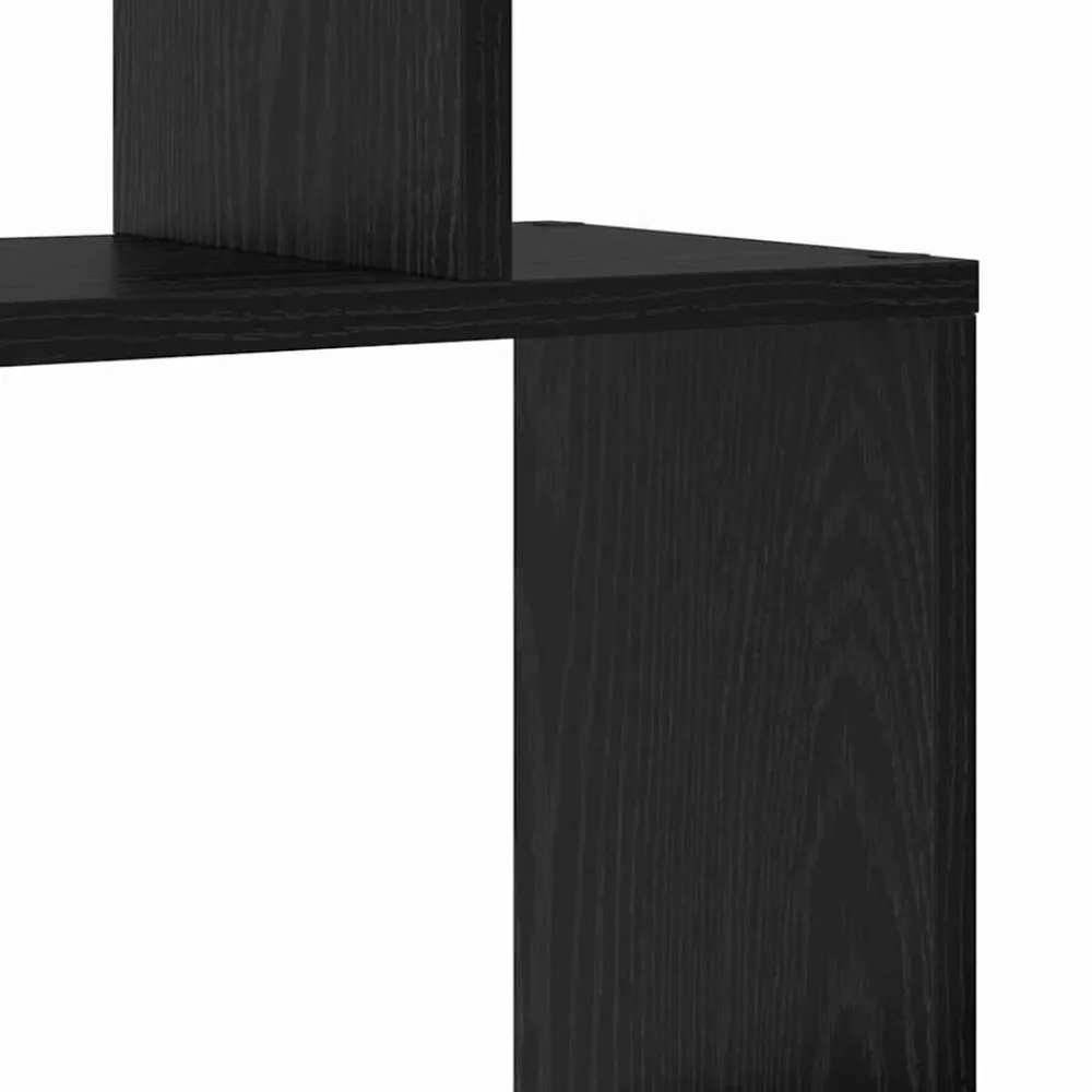 vidaXL Librería 70 x 24 x 193,5 cm Madera de ingeniería Roble negro Discount