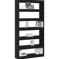 vidaXL Estanterías-Librería 100 x 30 x 198 cm Madera de ingeniería