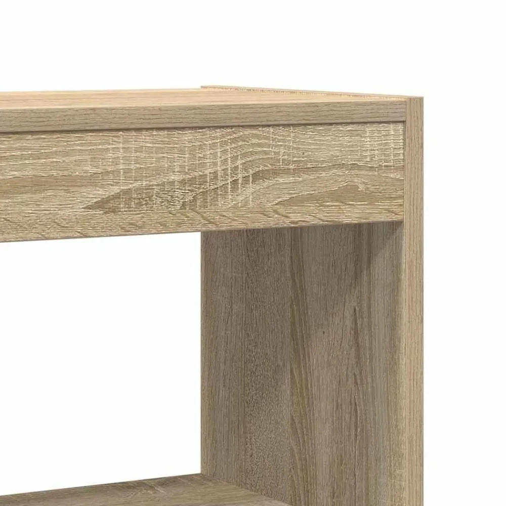 vidaXL Librería 100 x 30 x 198 cm Madera de ingeniería Roble Sonoma Hot