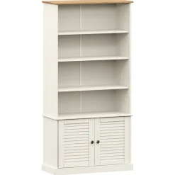 vidaXL Estanterías-Librería VIGO madera maciza de pino 85x35x170 cm