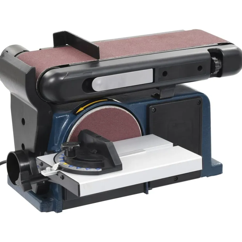 vidaXL Lijadora de disco y banda 370 W 150 mm Clearance