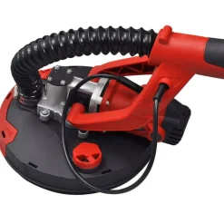 vidaXL Herramientas-Lijadora de yeso pladur roja 750 W