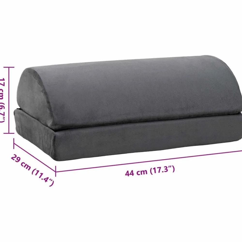 vidaXL Ropa De Casa-Liso 44 x 29 x 17 cm Espuma PU