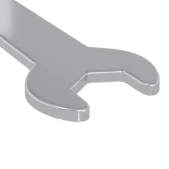 vidaXL Llave 2 pcs Plateado 10 mm Hierro Outlet