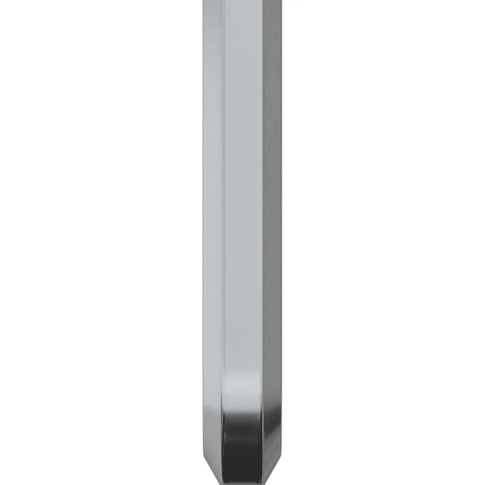 vidaXL Herramientas-Llave hexagonal 2 pcs Plateado 32 x 86 mm Acero