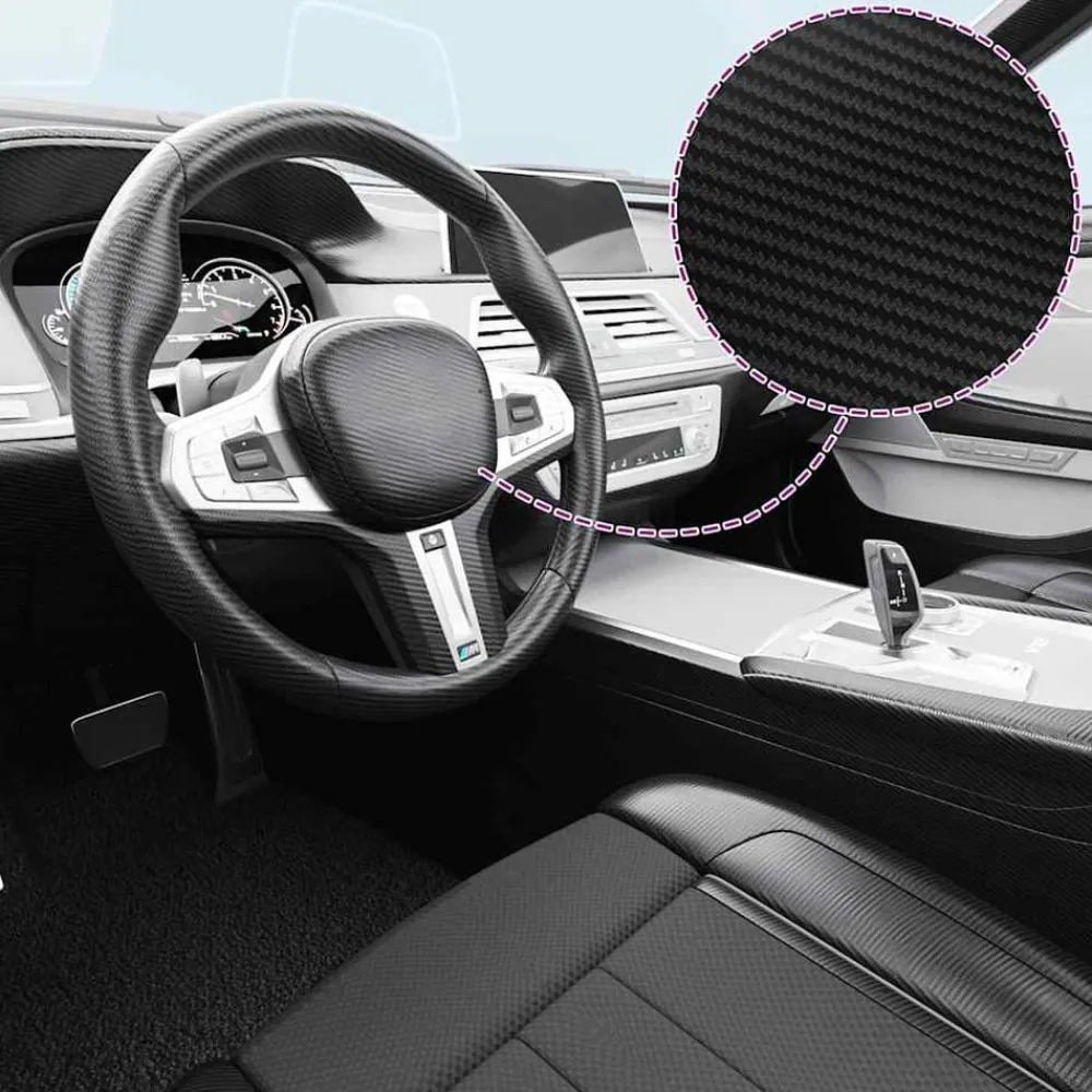 vidaXL Piezas Y Accesorios Para Vehículos-Lámina para coches 3D 100x150 cm