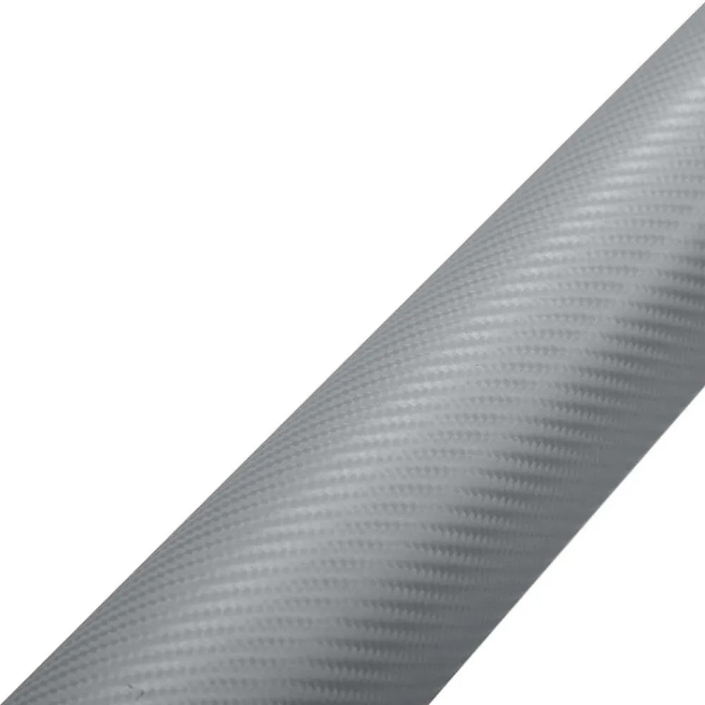 vidaXL Lámina para coches 4D 100x150 cm Plateado Online