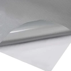 vidaXL Lámina para coches 4D 100x150 cm Plateado Online
