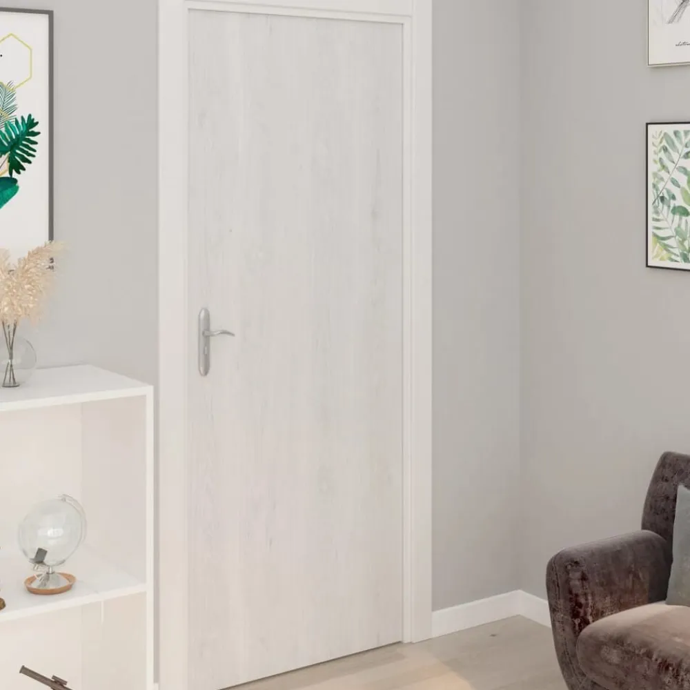 vidaXL Decoración-Láminas autoadhesivas puertas 2 uds PVC 210x90cm