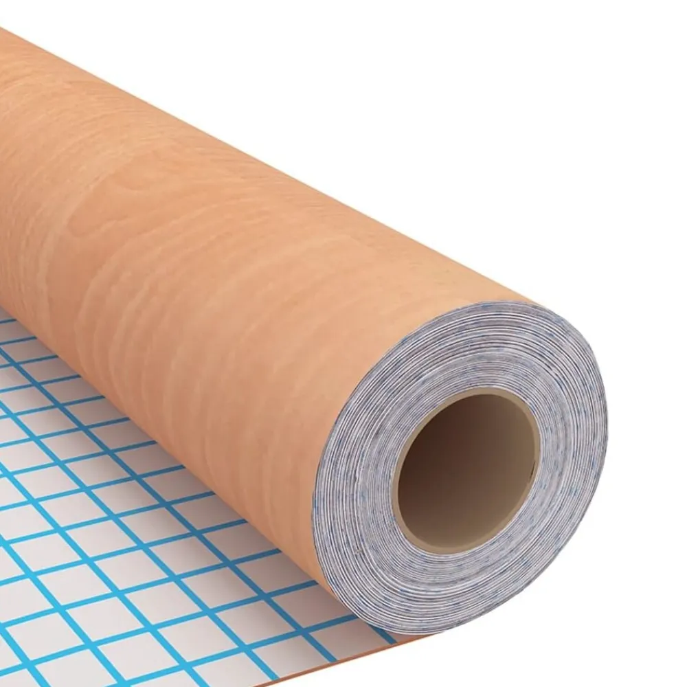 vidaXL Decoración-Láminas autoadhesivas para muebles PVC 500x90 cm