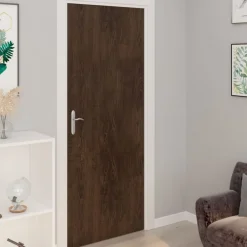 vidaXL Láminas autoadhesivas para muebles PVC 500x90 cm Roble oscuro Online