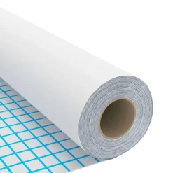 vidaXL Láminas autoadhesivas muebles PVC 500x90 cm Blanco Online