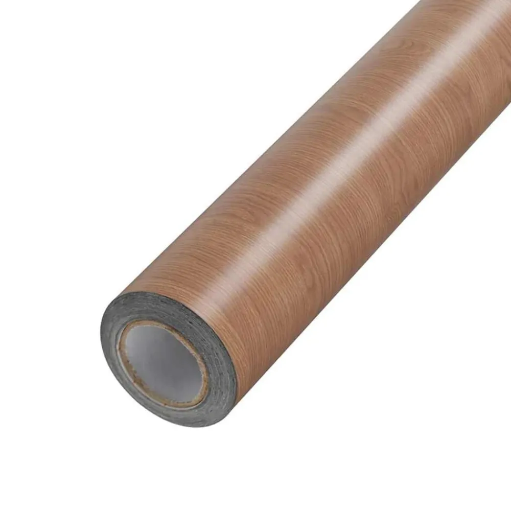 vidaXL Decoración-Láminas autoadhesivas para muebles PVC 500x90 cm