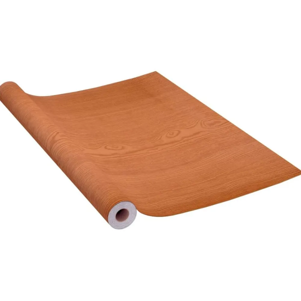 vidaXL Láminas autoadhesivas puertas 4 uds PVC 210x90 cm Roble claro Best