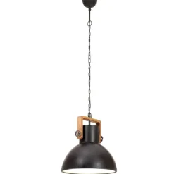 vidaXL Iluminación-Lámpara colgante industrial redonda 25 W 40 cm E27