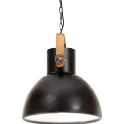 vidaXL Iluminación-Lámpara colgante industrial redonda 25 W 40 cm E27