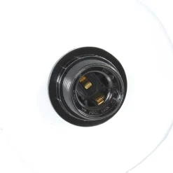 vidaXL Iluminación-Lámpara colgante industrial 25 W negra 109 cm E27