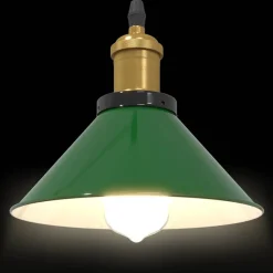 vidaXL Iluminación-Lámpara colgante regulable en altura E27 Ø 22cm