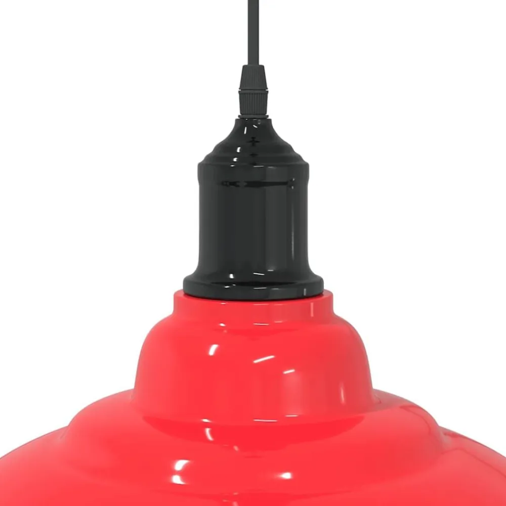 vidaXL Iluminación-Lámpara colgante regulable en altura E27 Ø 31cm