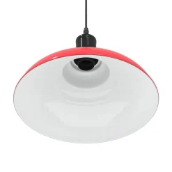 vidaXL Iluminación-Lámpara colgante regulable en altura E27 Ø 31cm