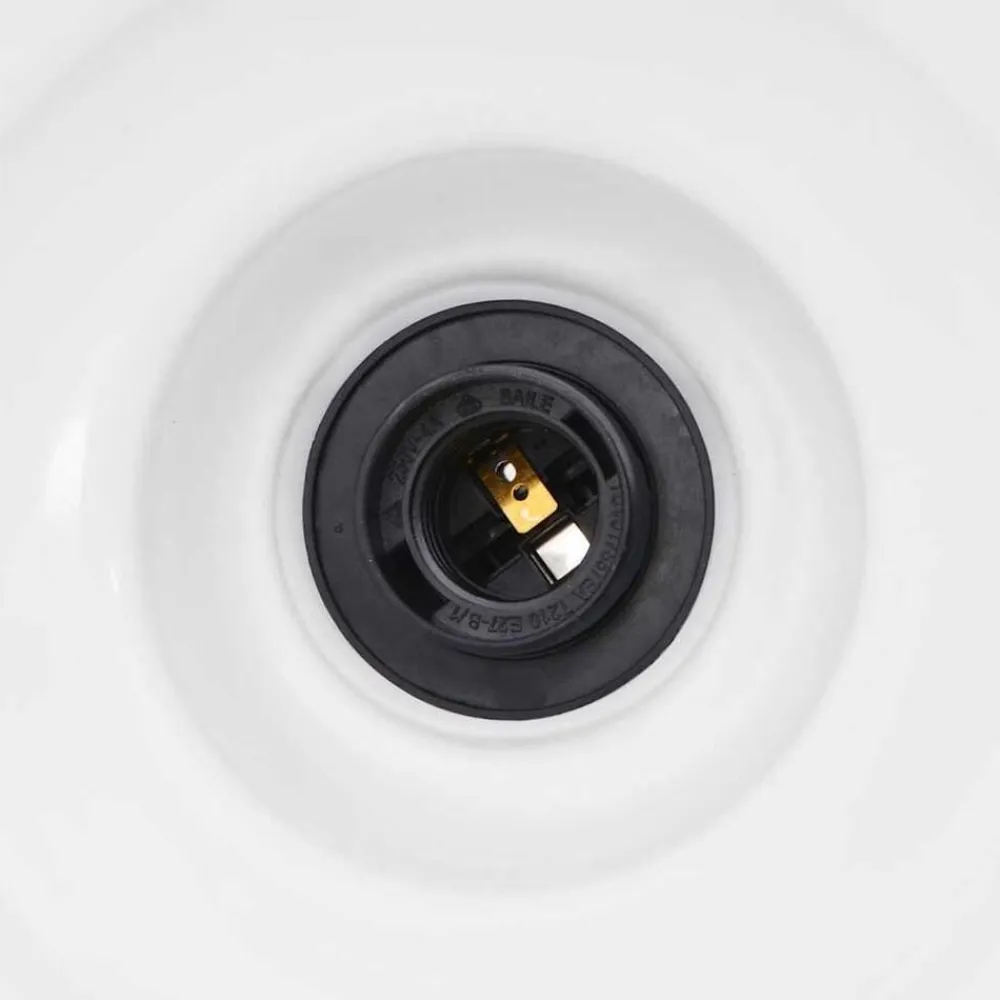 vidaXL Iluminación-Lámpara colgante regulable en altura E27 Ø 31cm