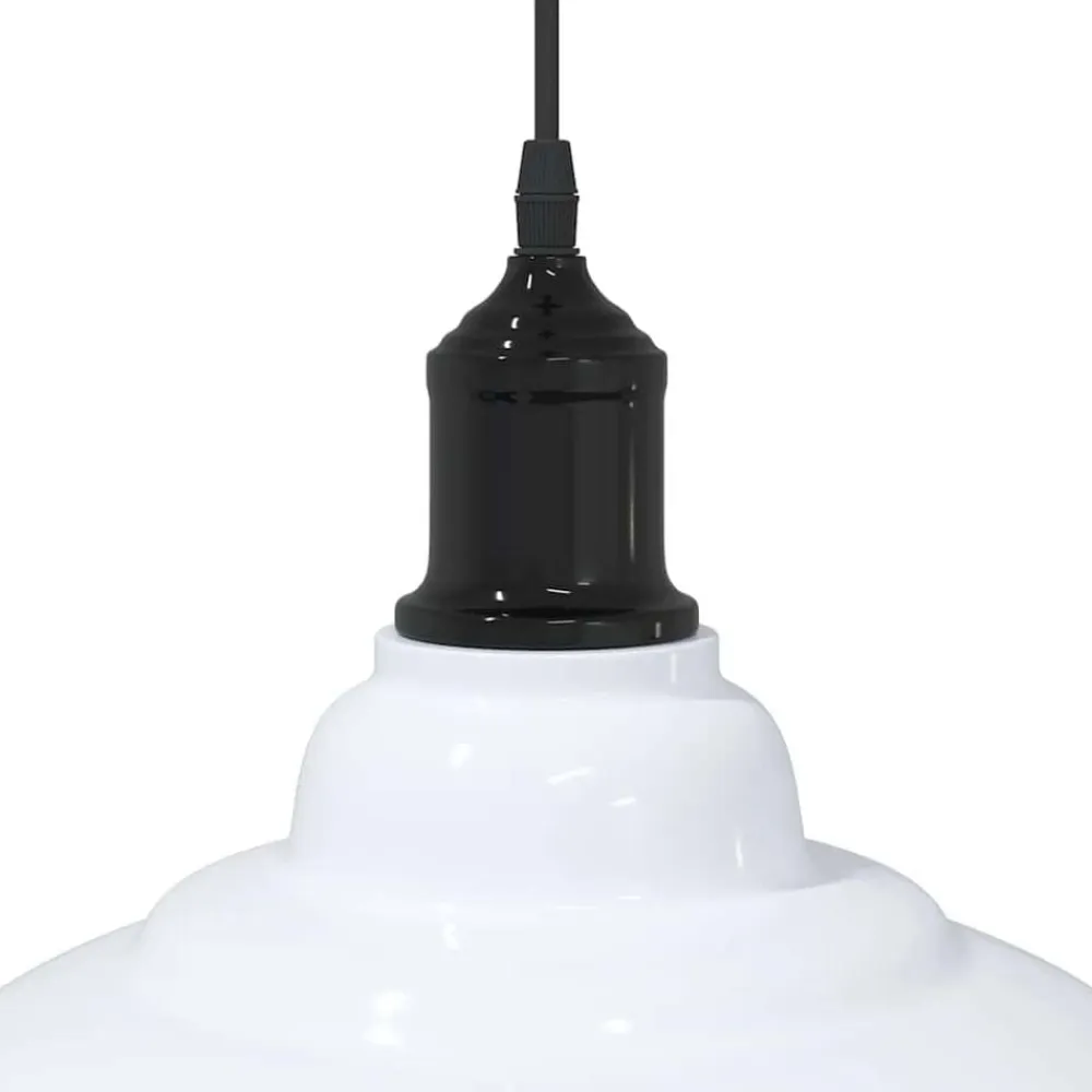 vidaXL Iluminación-Lámpara colgante regulable altura E27 Ø 31cm