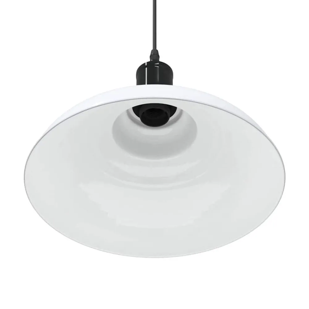 vidaXL Iluminación-Lámpara colgante regulable altura E27 Ø 31cm