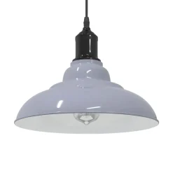 vidaXL Iluminación-Lámpara colgante regulable en altura E27 Ø 31cm