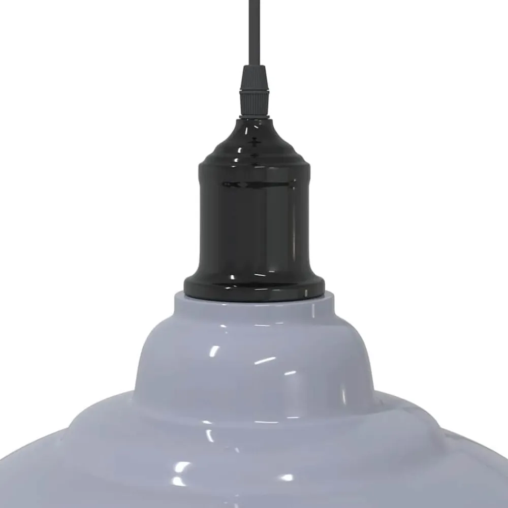 vidaXL Iluminación-Lámpara colgante regulable en altura E27 Ø 31cm